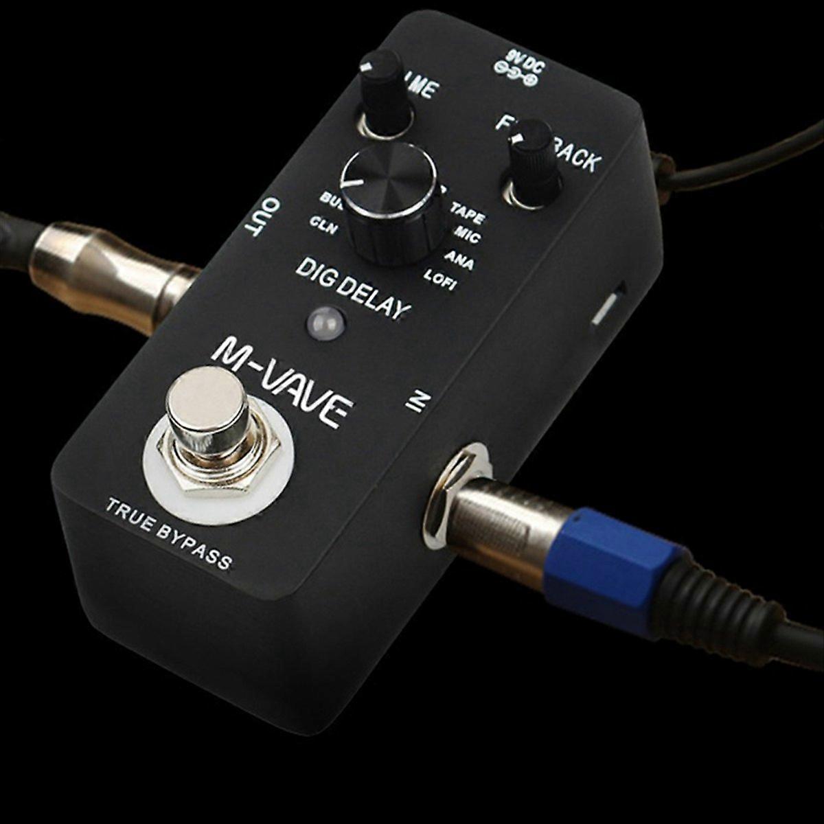  DIG DELAY Pedal Guitar Effect Pedal with 9 Delay Effects