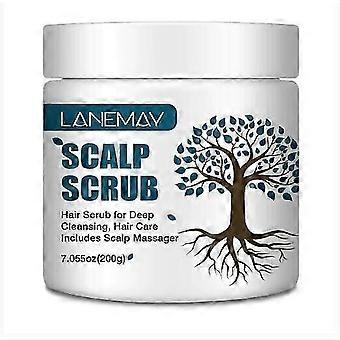 Esfoliante para o Couro Cabeludo, Esfoliante para o Couro Cabeludo com Óleo de Coco, Alecrim & Probióticos, Tratamento para Caspa no Couro Cabeludo, Esfoliante de Cabelo Sem Sulfato para Acalmar um Seco