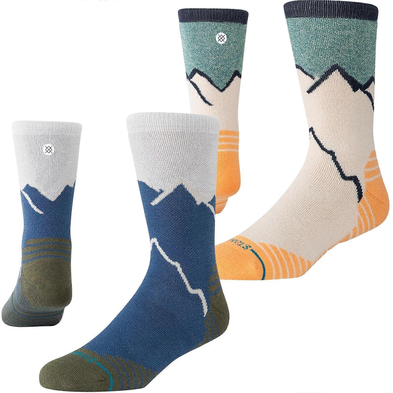 Stance Peaking Hike Crew Walking Socks