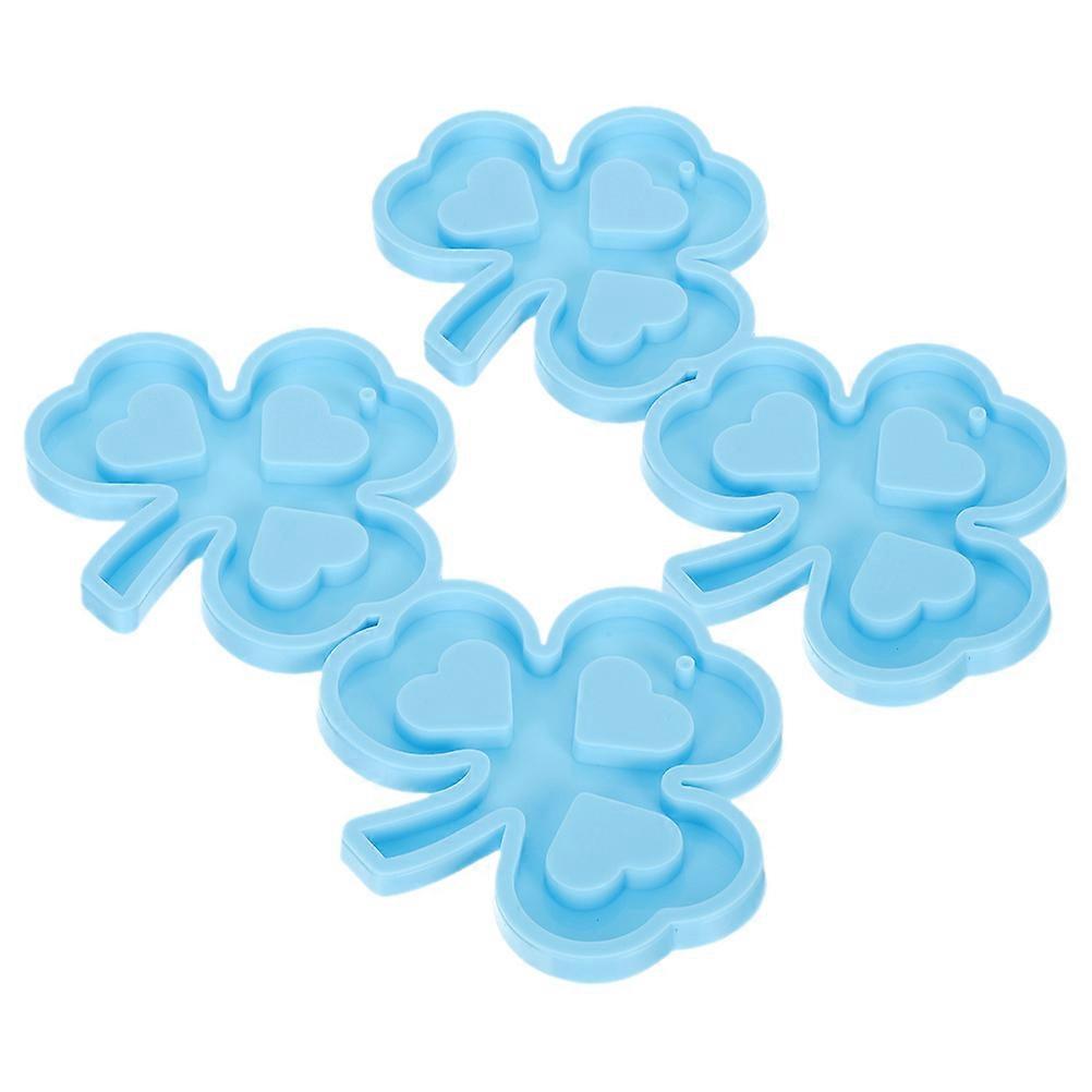 Leaf Shape Silicone Pendant Mold for Earring Making 8Pcs
