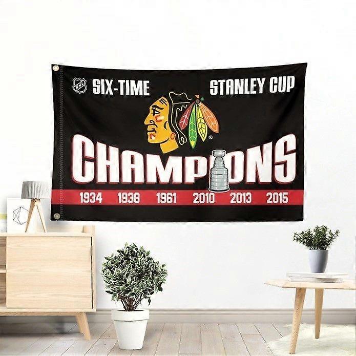 CHICAGO BLACKHAWKS BANNERFLAGG FG 604