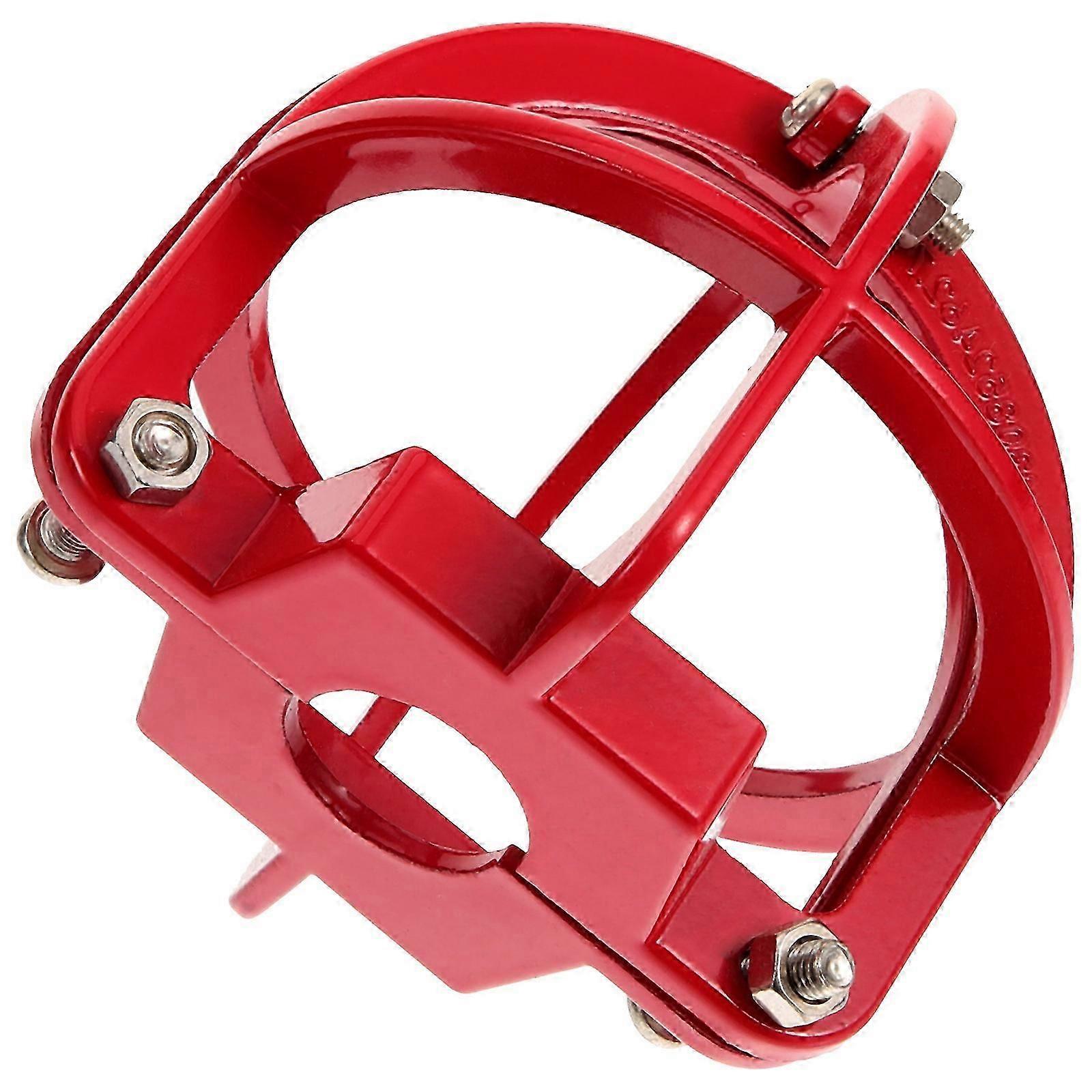 Abdeckplatte für Feuersprinklerköpfe, Metall, Rot, Robust