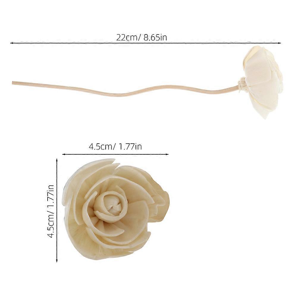 9 Pcs Scent Diffuser Dried Flower Diffusers Aromatherapy Flower Sticks Reed Diffuser Flower Aroma Diffuser Sticks