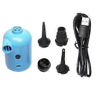 Elektrische USB-Luftpumpe für Pool, Floß, Boot, Matratze, Luftbett, Auto, aufblasbare Artikel (neu)