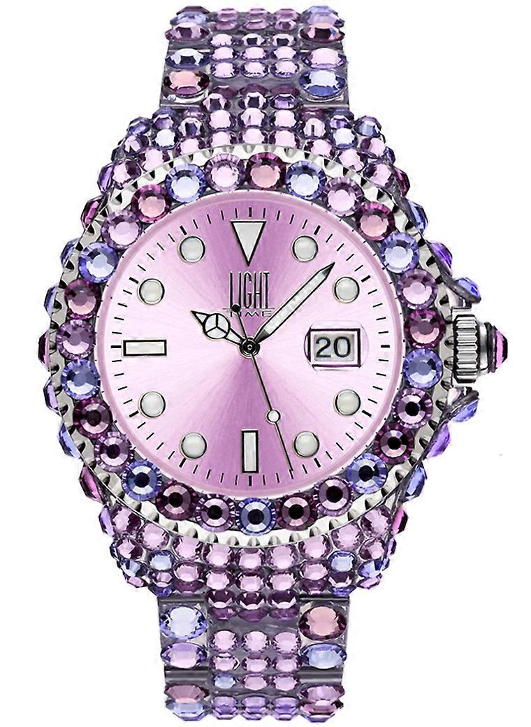 LIGHT TIME MEDITERRANEO - Full Strass / Pink