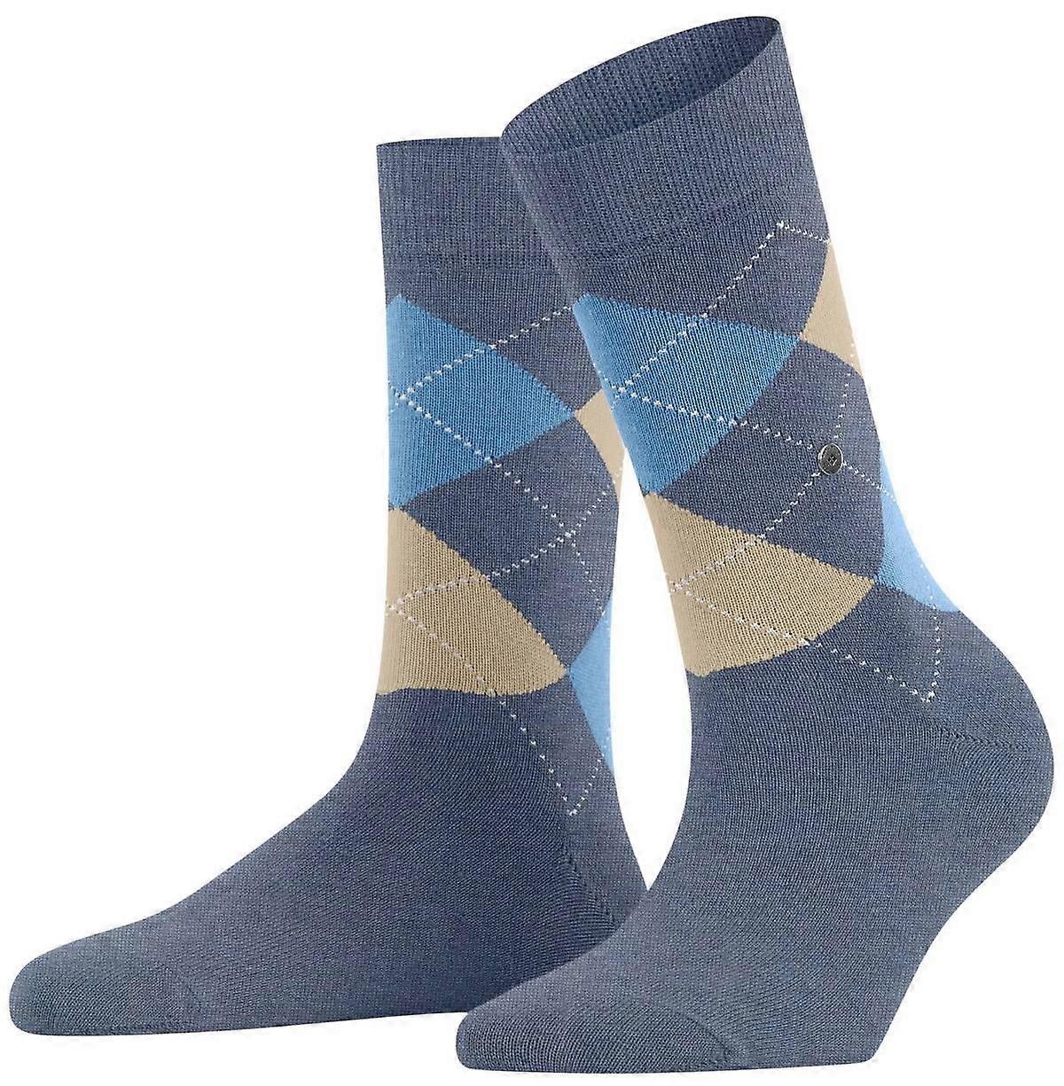 Burlington Queen Socks - Light Jeans Blue