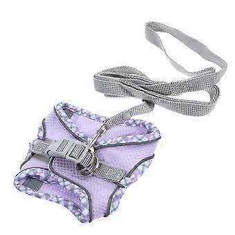 1 Set Harness Leash for Cat Small Dog Walking Harness Practical Leash Pet Supplies