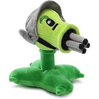 1 Piece PVZ Botanical Plush Toy, Stuffed Soft Doll Pea Plush Toy, Great Gift for Halloween and Christmas!