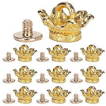 Small Crown Pendant DIY Decorative Bottom Hanging Fashion Vintage Craft AccessoriesGold