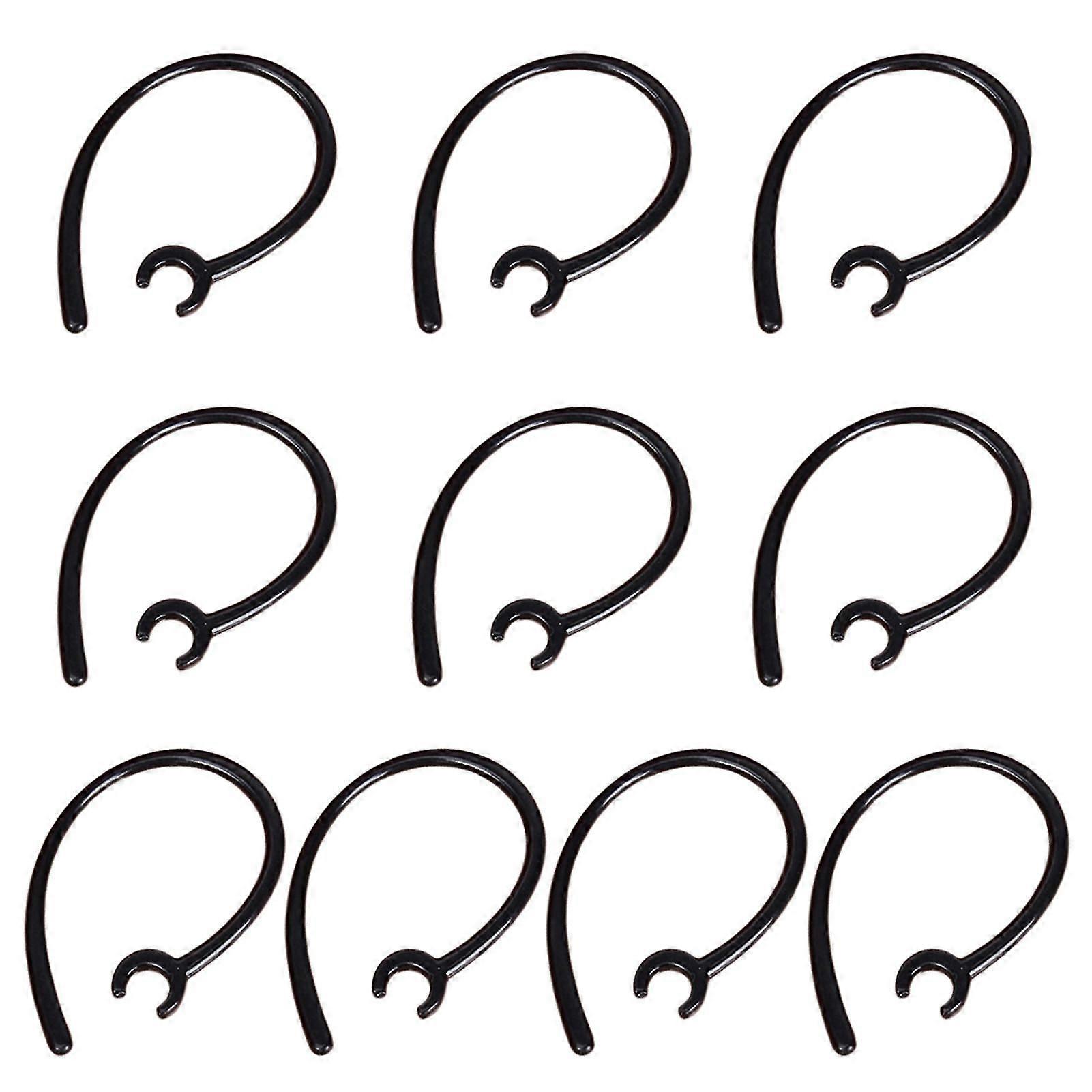 Farfi 10pcs Bluetooth-compatible Headset Receiver Clip Clamp Holder Earhook Ear Loop Replacement