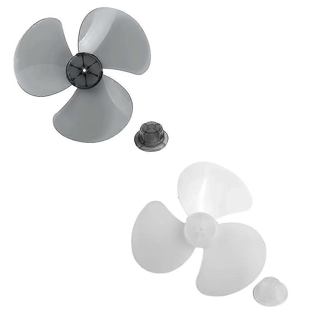 Hélice de plástico para ventilador vertical de 16 polegadas com 3 pás, peça universal para uso doméstico.