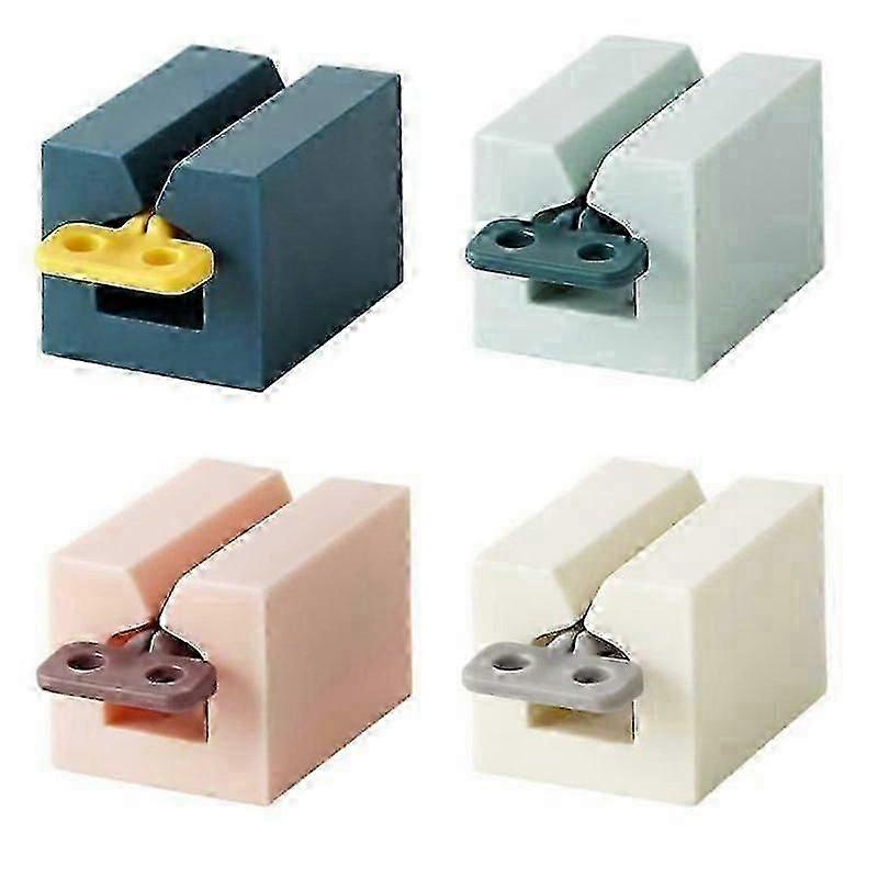 4Pcs Set Multifunctional Toothpaste Holder Dispenser Plastic Toothpaste Tube Squeezer