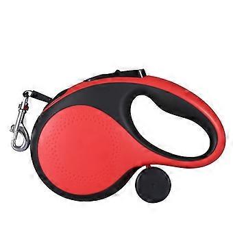 Retractable Dog Leash 16Ft Durable Dog Walking Leash with Removable Dispenser and Poop Bags Heavy Duty No Tangle Rope Pet Walking Up to 110lbs