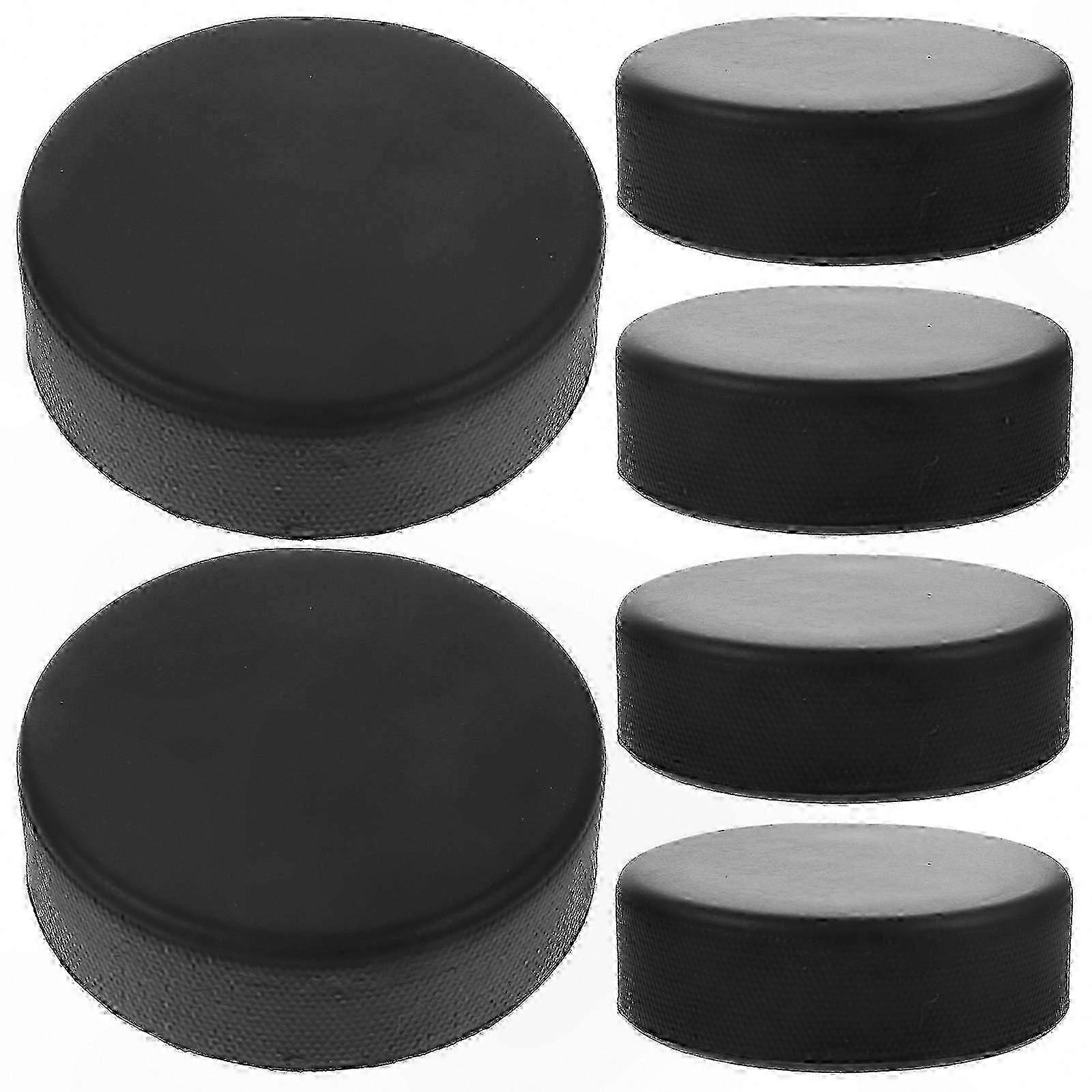 6-Pack Ice Hockey Pucks