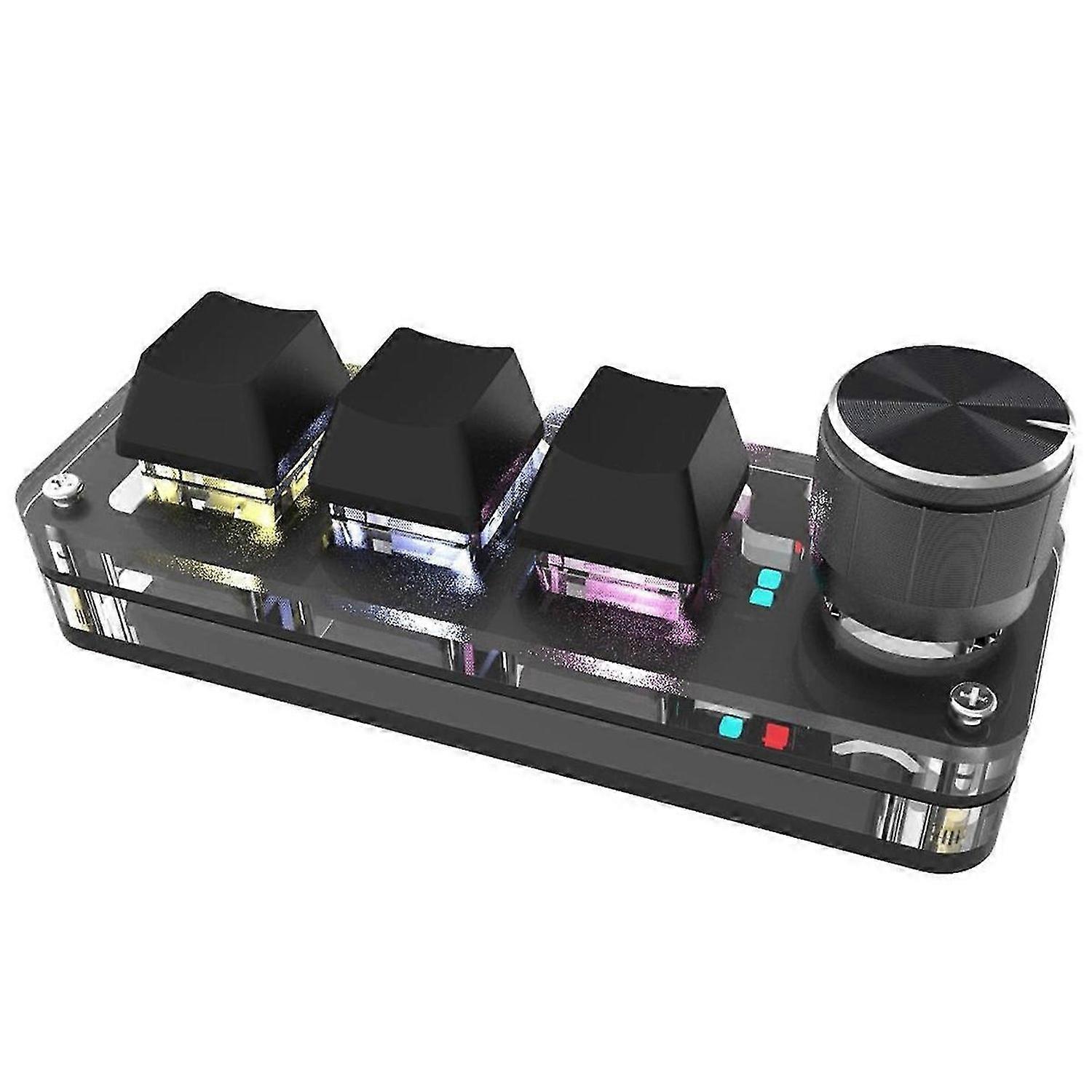 2.4G Wireless Bluetooth Knob Mechanical Keyboard