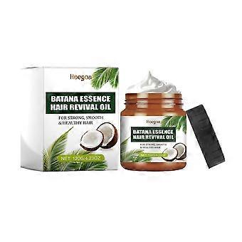 Hoegoa Batana Essence Hair Revival Oil, Moisturize And Smooth Hair And Repair Damaged Dry Hair And Frizzy Hair Care Mask