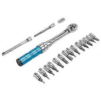 Clé dynamométrique pour vélo et moto, 1/4 2-15Nm MINI Outil de réparation de précision de couple avec 3/8 pouce