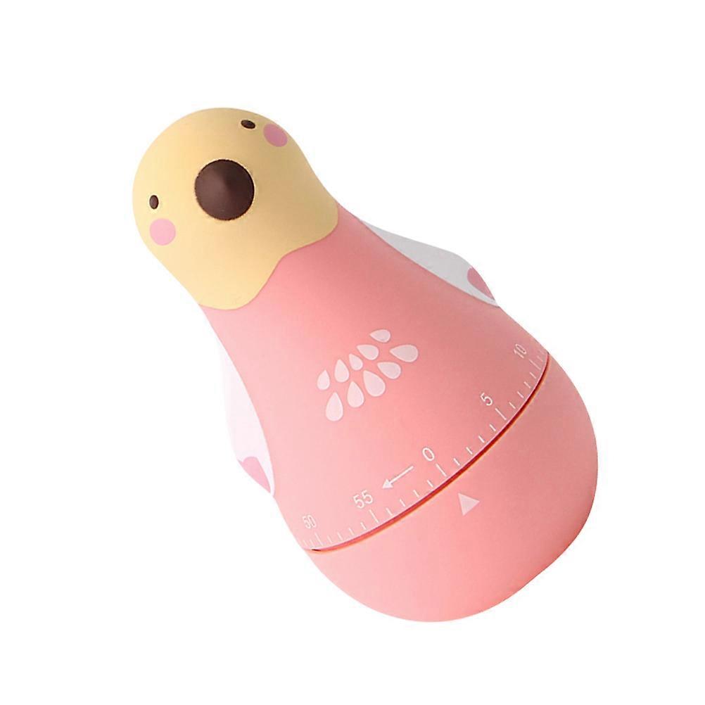 Mechanical Timer Cartoon Parrot-Shape Kitchen Timer Cooking Time Reminder 2Pcs