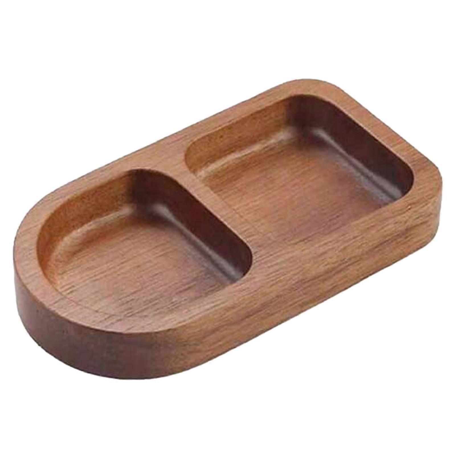 Multi-Section Condiment Appetizer Tray Hand-Polished Stackable Design Suitable for Kitchen Use Evening Gatherings