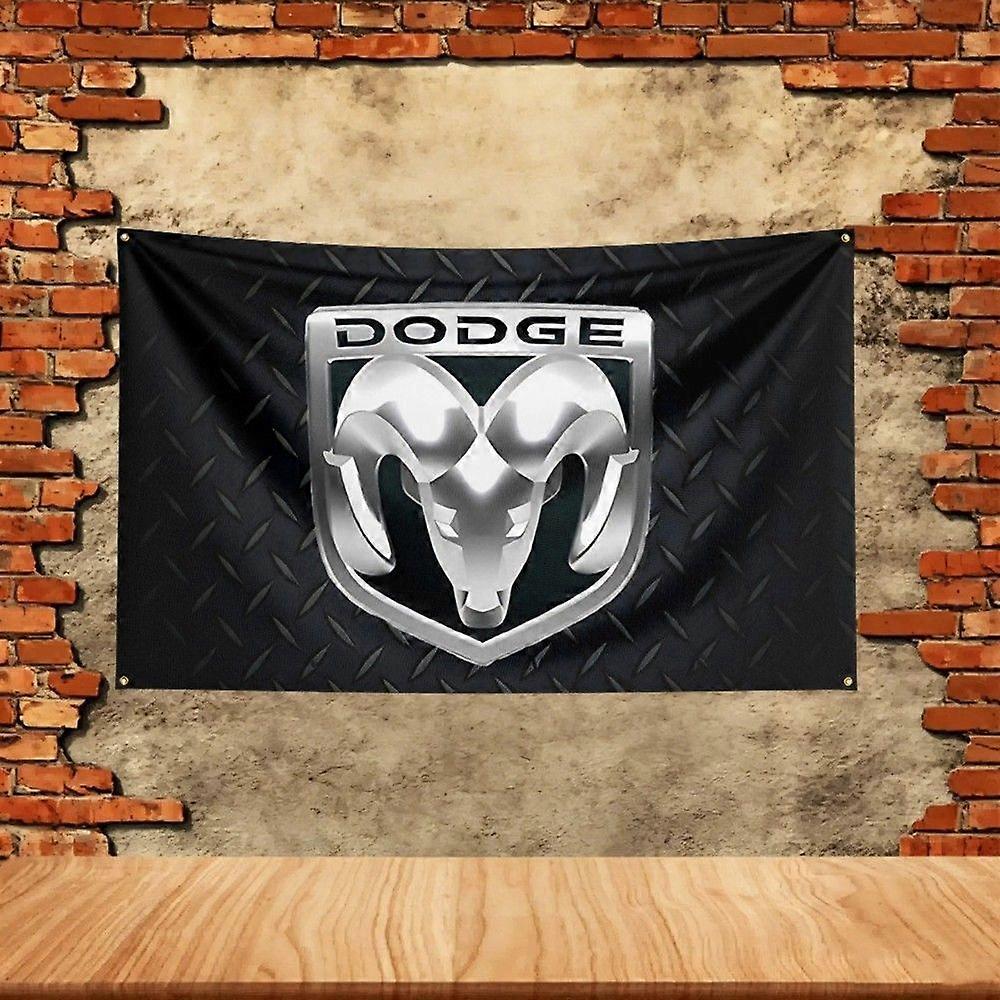 Dodge RAM lastbil flagbanner ED-0564