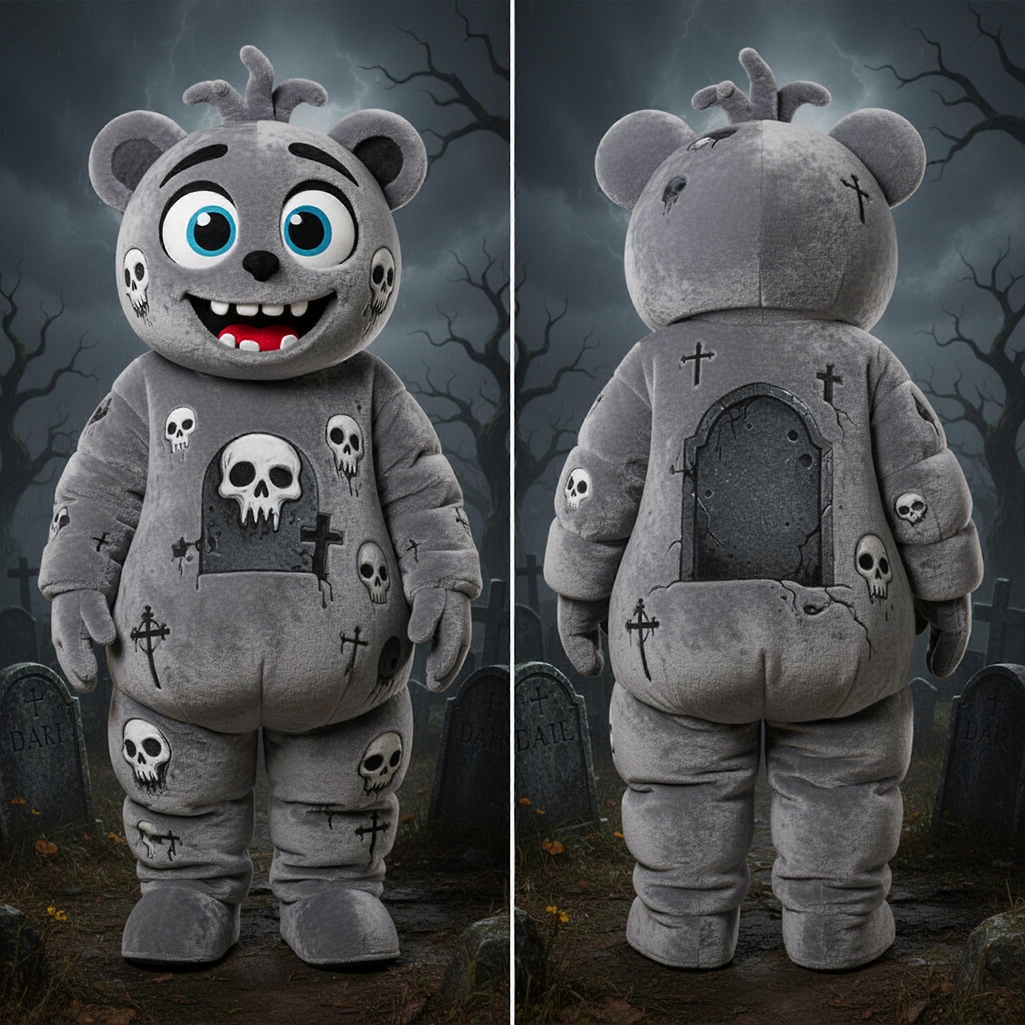 MASTICOT Eerie Gray Graveyard Mascot
