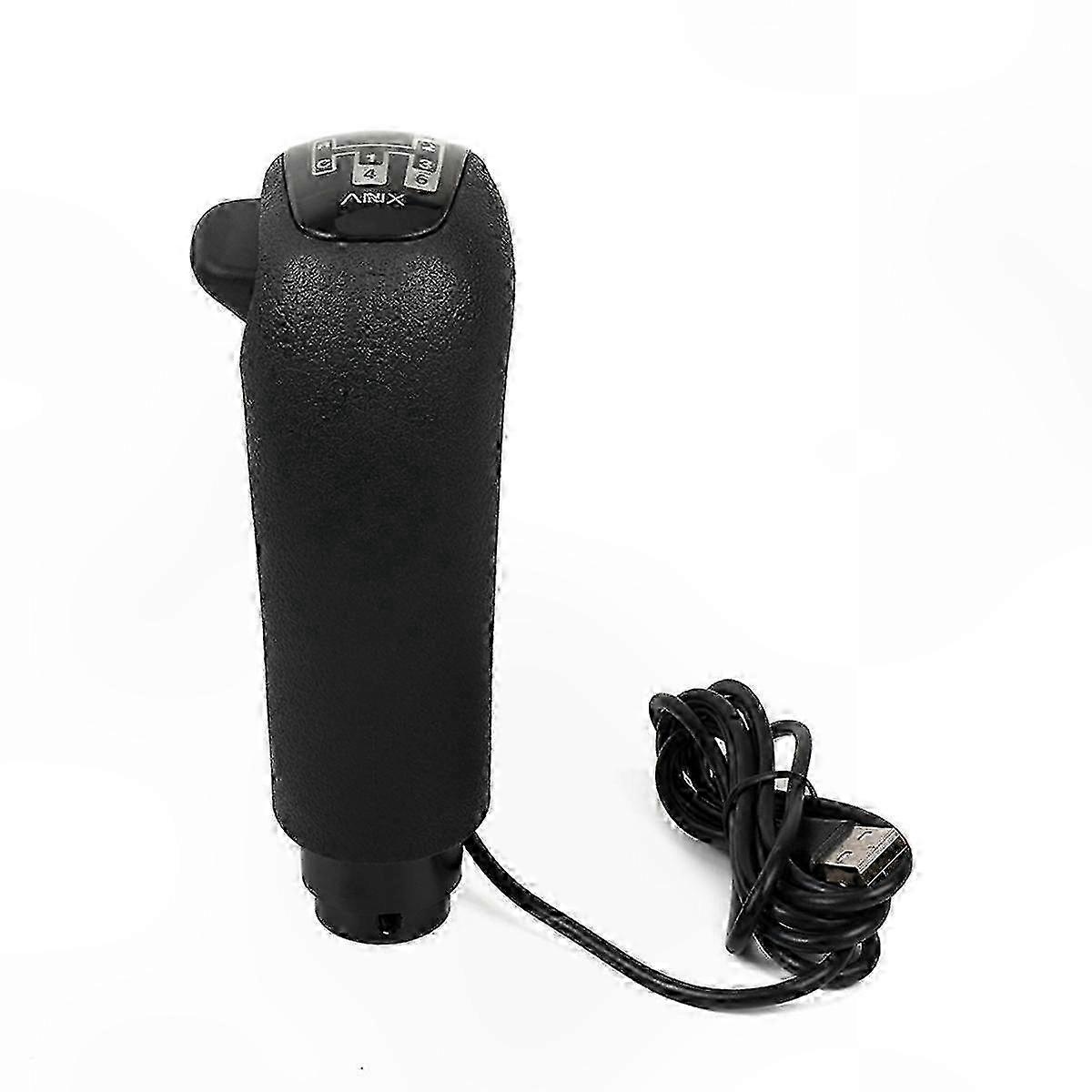 High-Low Gear Shifter for ETS2 & ATS Scania Truck Simulators, Compatible with USB Racing Shift Knobs