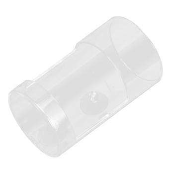 Automatische voederautomaat van acryl voor aquariumvissen en garnalen.