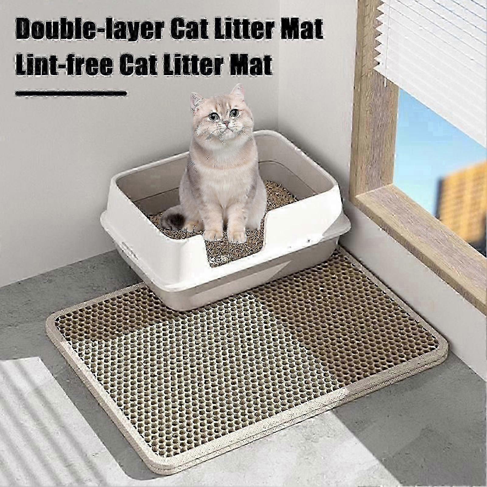 EVA Pocket Design Cat Litter Mat
