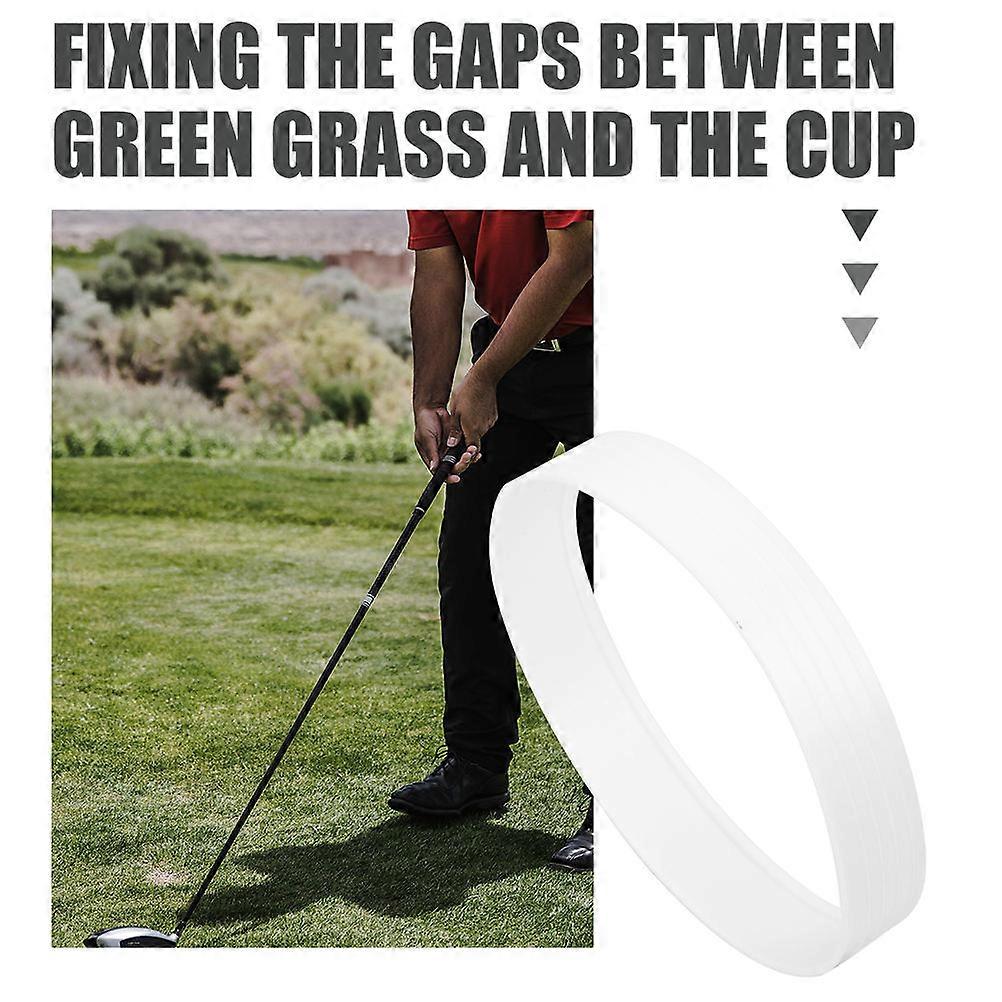 Portable Golf Training Tool with 12Pcs Practical Putting Cup Ring
