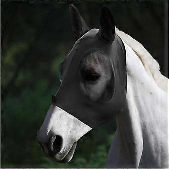 Horse face mask, horse flight mask, mosquito repellent mask for horses, horse face cover, horse hat, black horse face mask633