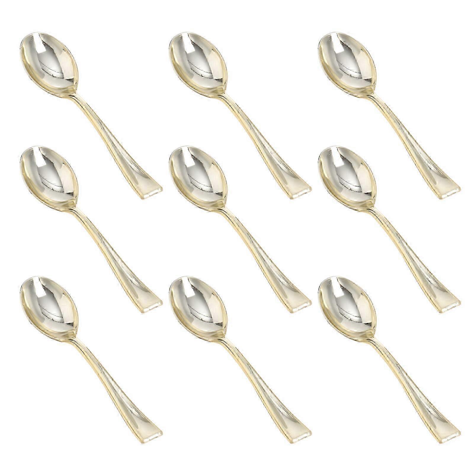 Mini Dessert compatible with Eating 80Pcs Golden