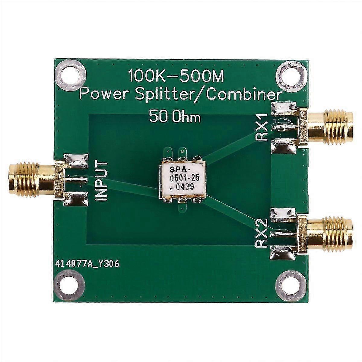 50 Ohm 100K-500MHz Power Divider Combiner/Splitter (Without Shell)