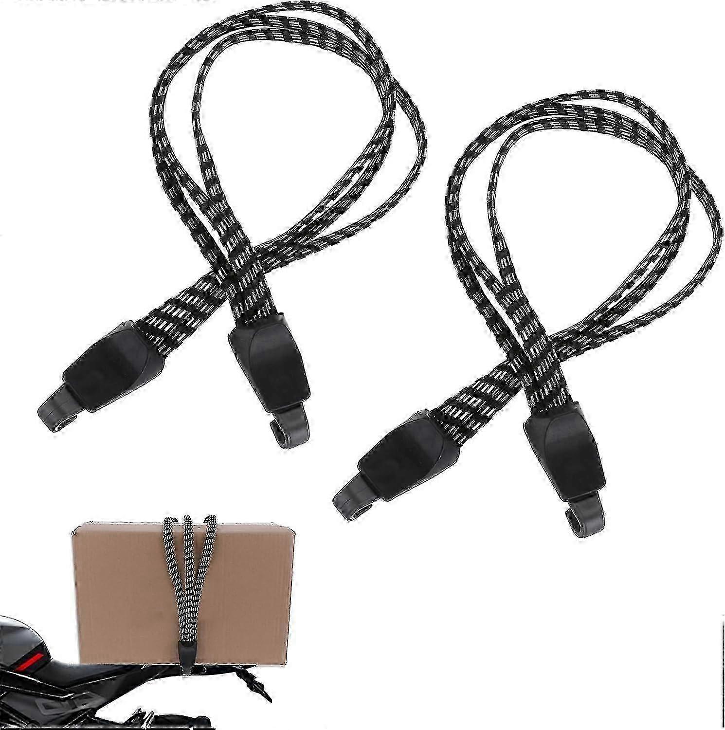 2 Pack Elastic Bungee Cords 3-in-1