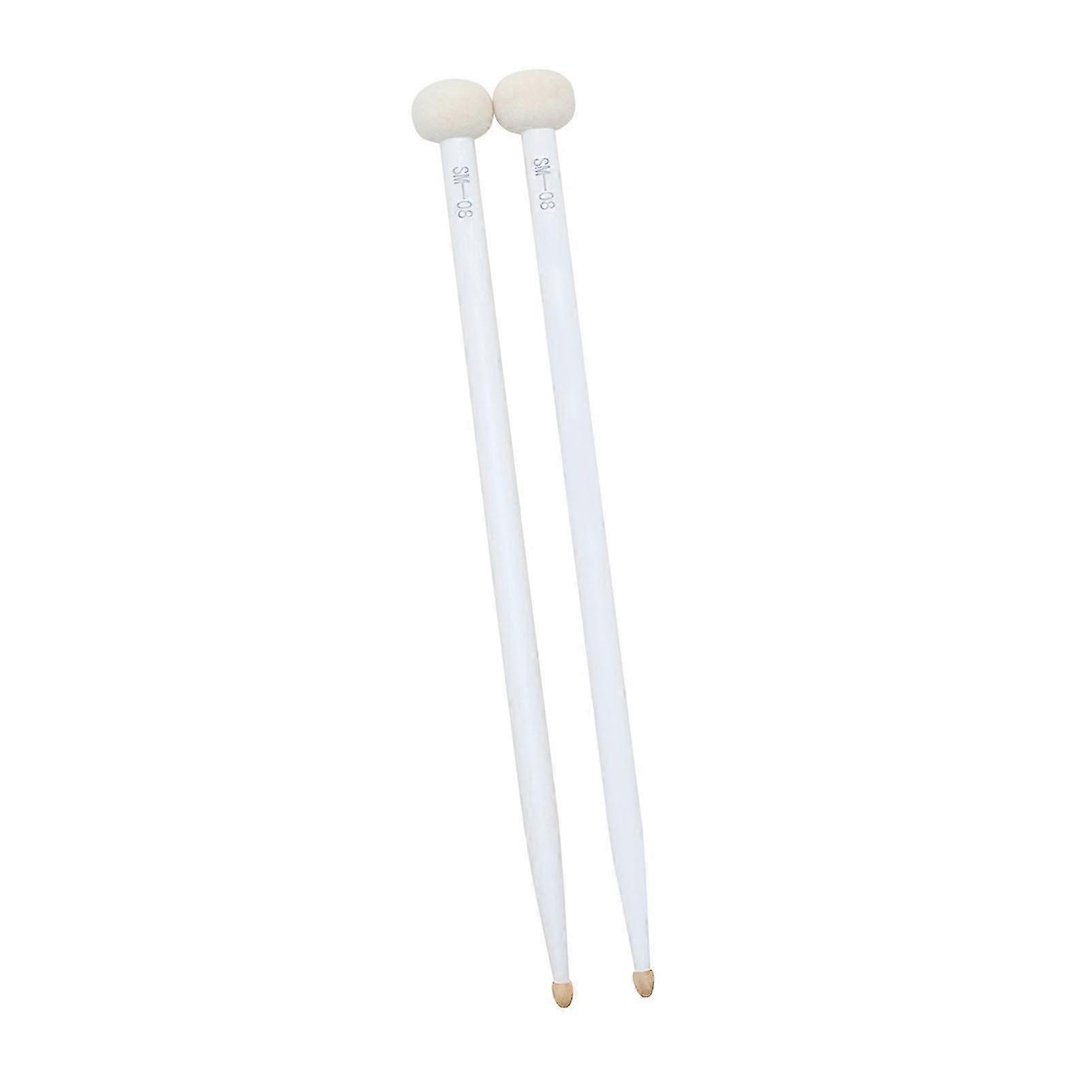 Felt-Tipped Maple Double Ended Drum Mallets