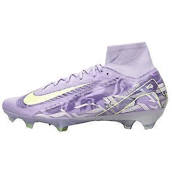 Nike Mercurial Superfly 10 FG Firm Ground Natural Grass Slip Resistant Abrasion Resistant Soccer Shoes Unisex Purple HF1603-500