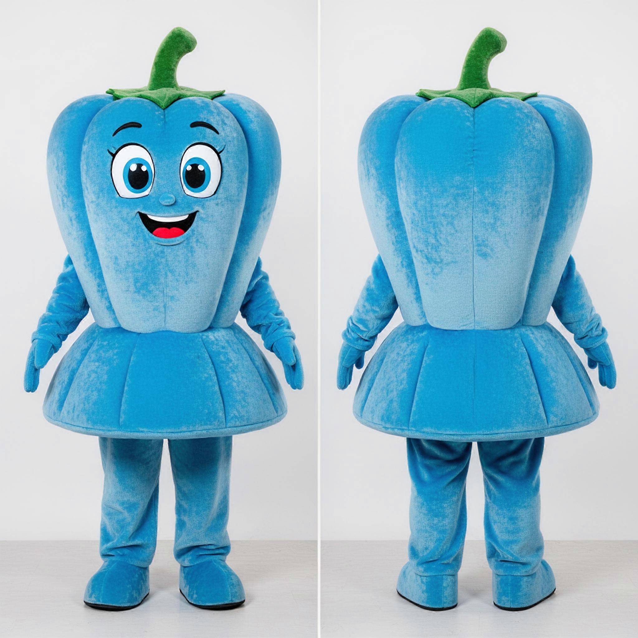 MASTICOT Sky Blue Bell Pepper But Mascot