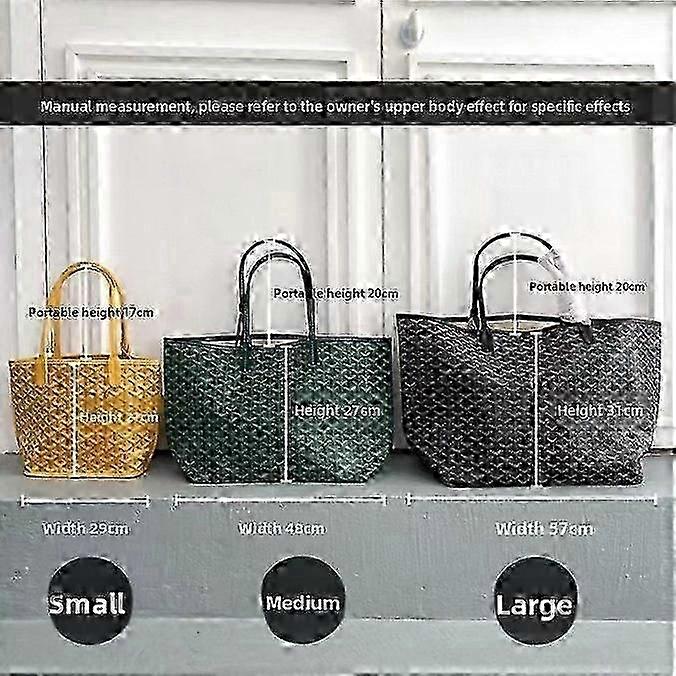 Double-Strap Checkerboard Canvas Tote