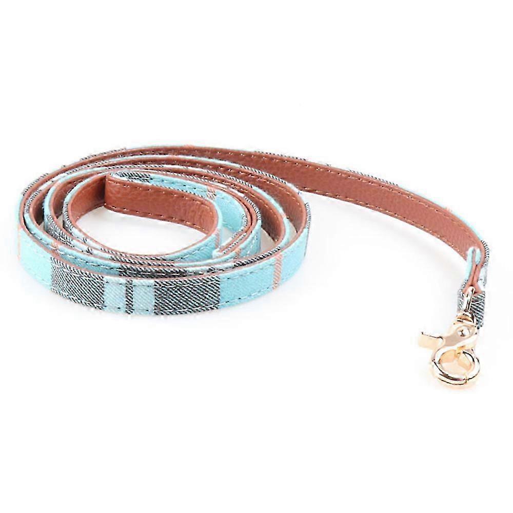 Elegant Leather Dog Leash Durable Adjustable