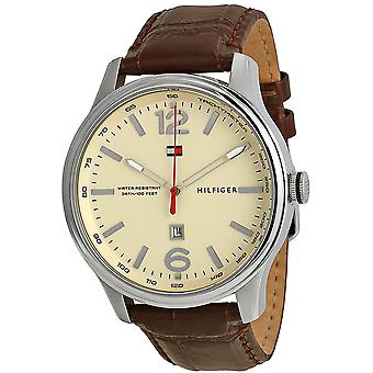 Tommy hilfiger andre Quartz Analog Man Watch with Cowskin Bracelet 1710315