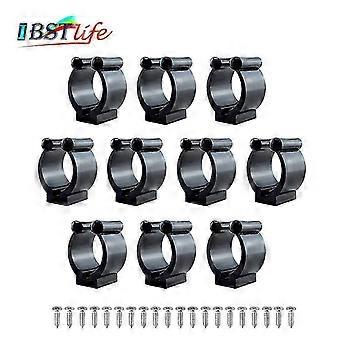 10pcs Nylon Mounted H-Type Ing Rod Display and Storage Rack