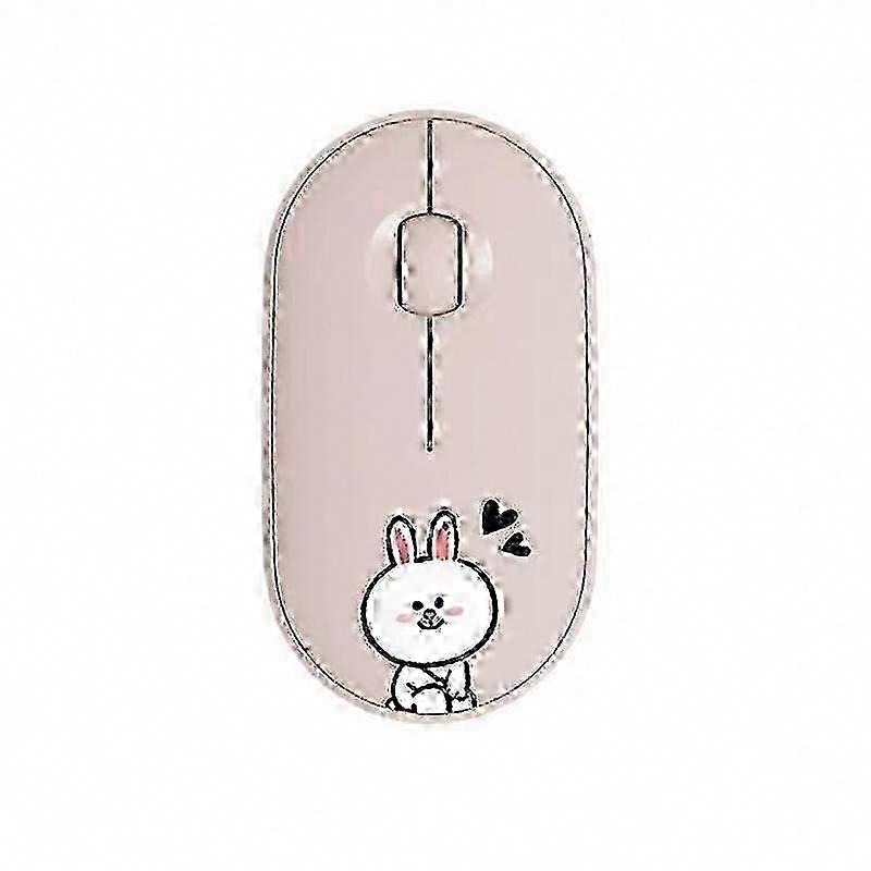 Silent Wireless Mini Mouse - Ultra-thin Bluetooth Design - Rabbit Shape YMQ