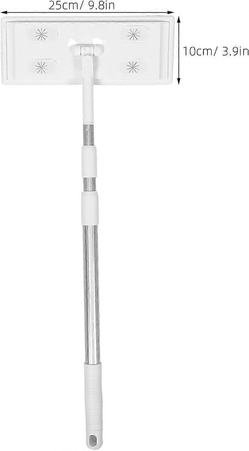 Static Flat Mop with 3 Section Aluminium Rod
