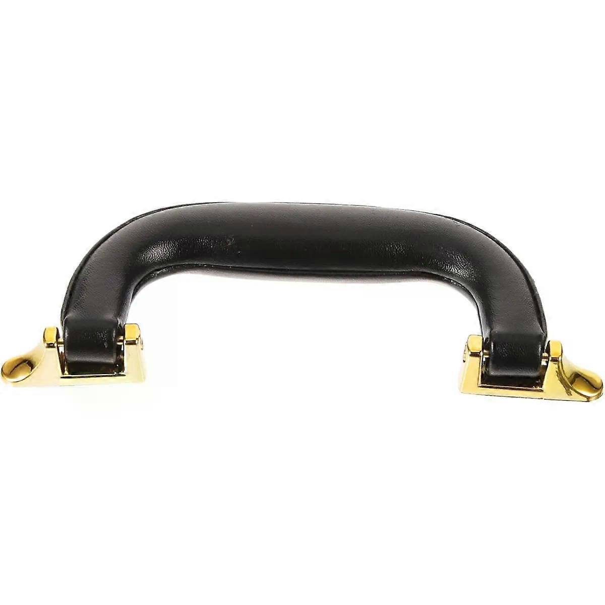 Black Leather Suitcase Replacement Grip for Attache Case Carrying