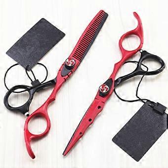 Professional Hair Cutting Scissors 6 Inch Japanese 440C Barber Shears Set Precise Cutting Performance