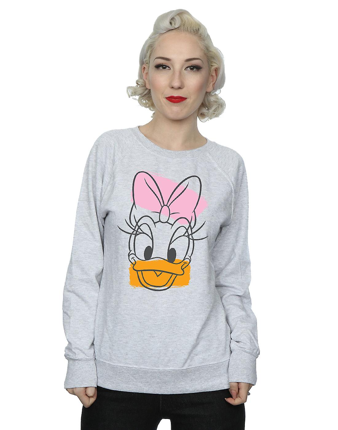 Disney Women's Daisy Duck Head Sweatshirt | Fruugo CA