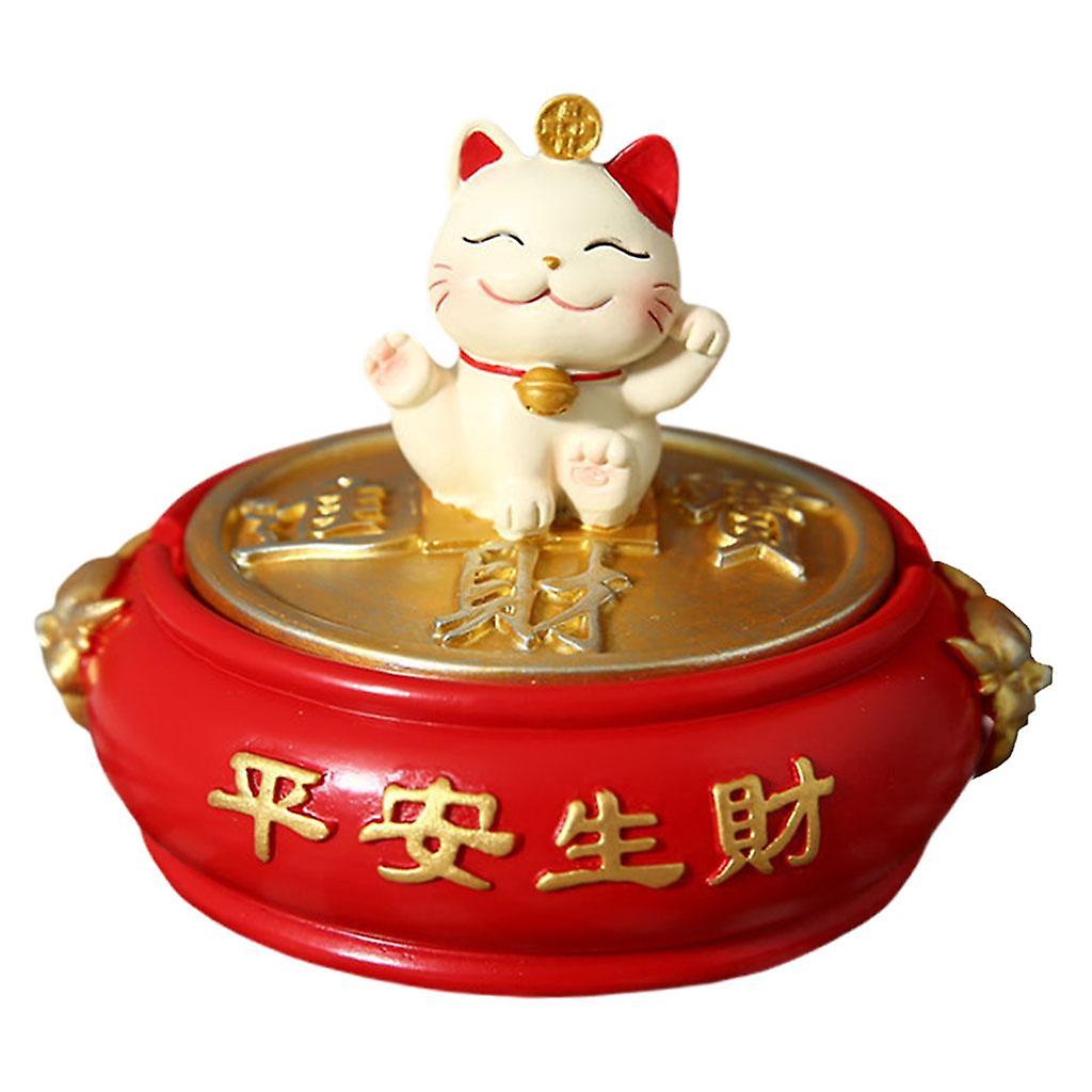 Lucky Wealth Cat Ashtray