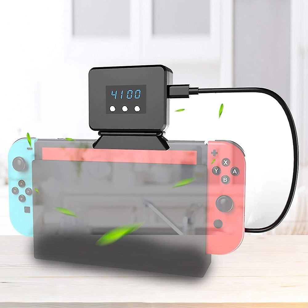 Cooling Fan For Ns Switch External Turbo Pumping Cooler Radiator Base For Nintendo Switch Docking Station Led Display Radiator