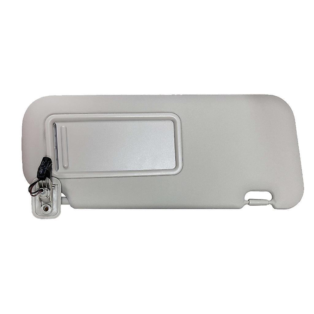 Left Right Side Sun Visors for 2010-2013 Hatchback BBM2-69-320C-7 with Light