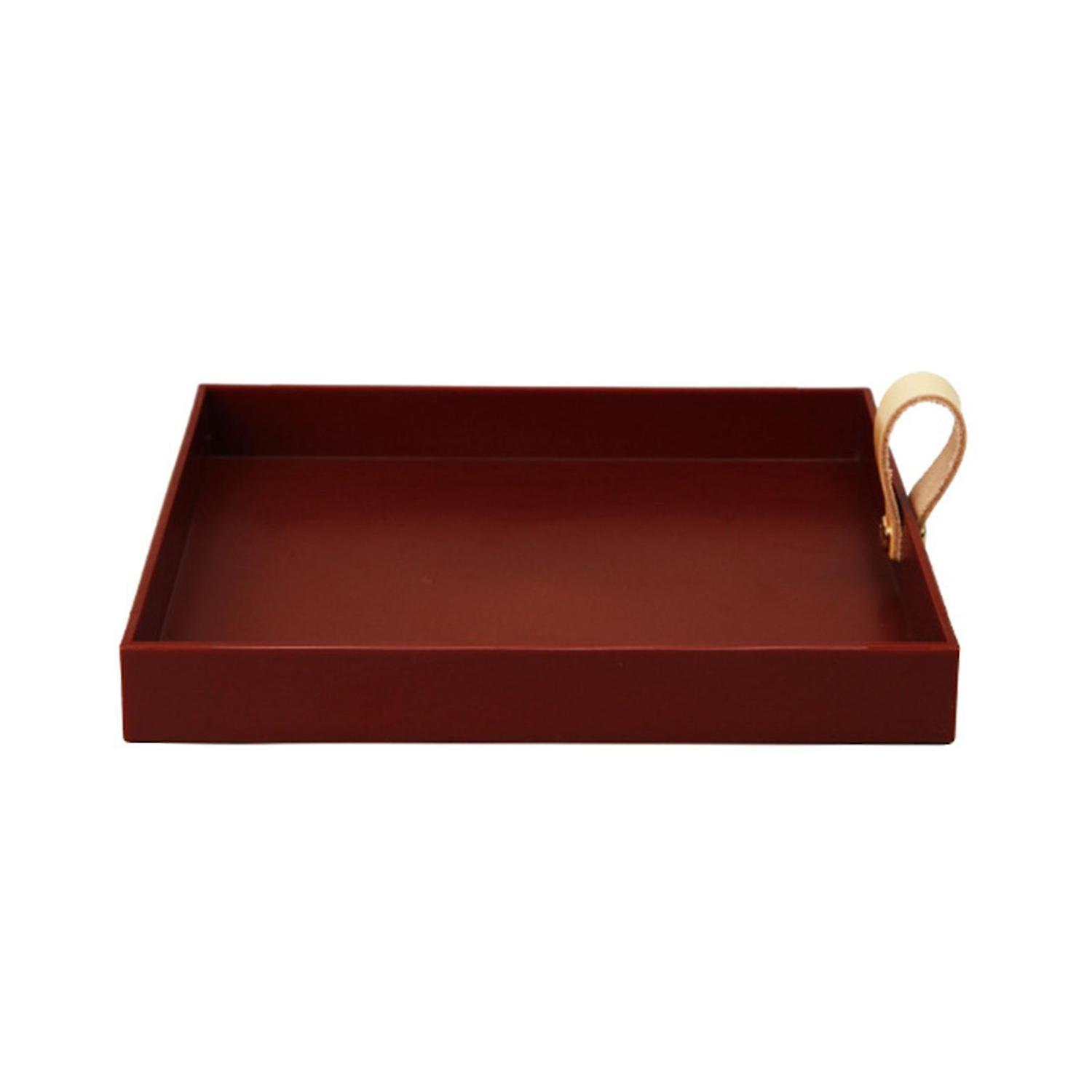 Square Decorative Dish Multi-purpose Abs Table Centerpieces Display Tray Home Decor