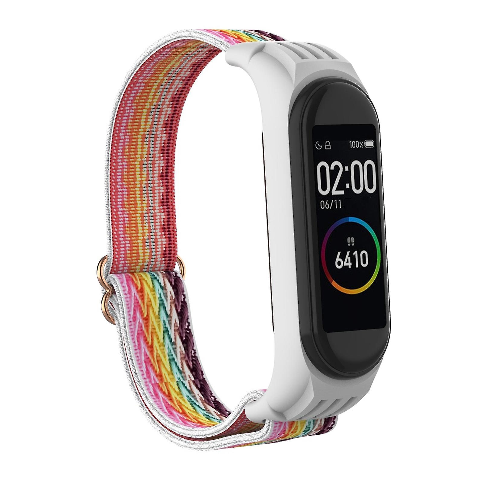 For Xiaomi Mi Band 6 / 5 / 4 / 3 Wavy Texture Watchband